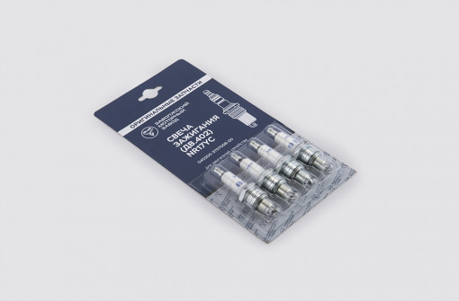 Свеча зажигания ГАЗ, УАЗ дв. 402, 410, 417, 421 (к-т 4 шт)