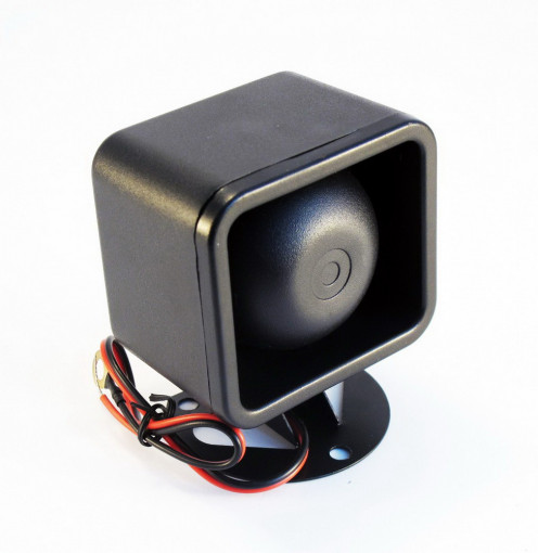 Сирена для автомобильной сигнализации 6 тональная, 20 Вт