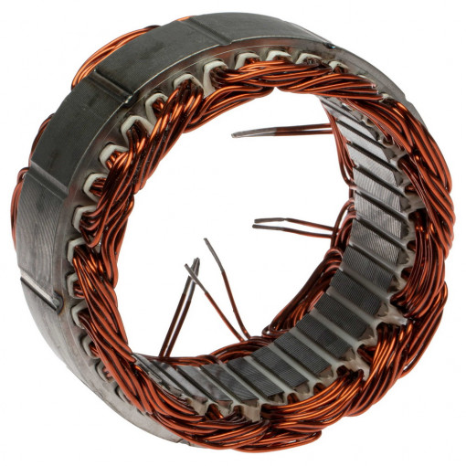 Статор генератора ВАЗ 2108-099, 2110-2170, Chevrolet Niva (ПРАМО - 14В, 90А)