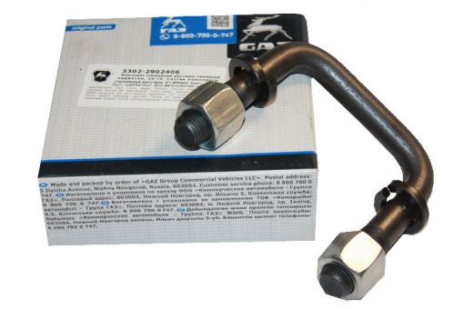 Стремянка рессоры Газель передней 90 мм 4-х листовой (1шт) в СБ "Оригинал"