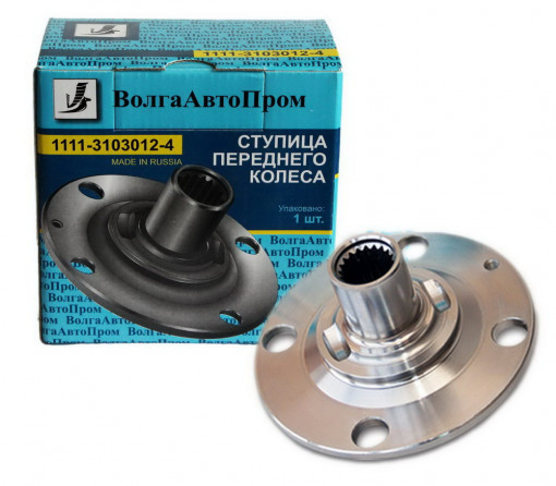 Ступица колеса ВАЗ-1111 ОКА переднего (4 шпильки) под колесо 13 дюймов