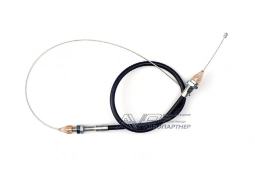 Трос газа ГАЗ-3307, 3308 н/о в оплетке черной (1035 мм)