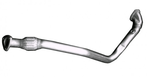 Труба приемная ВАЗ-21074 инжектор с гофрокомпенсатором, под датчик Евро-3