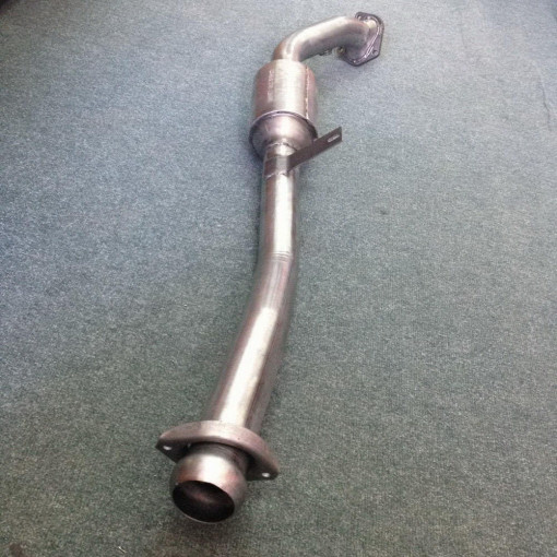 Труба приемная Газель-Бизнес дв.УМЗ-4216 Евро-IV в СБ с нейтрализатором (2отв. под датчик) "Оригинал"