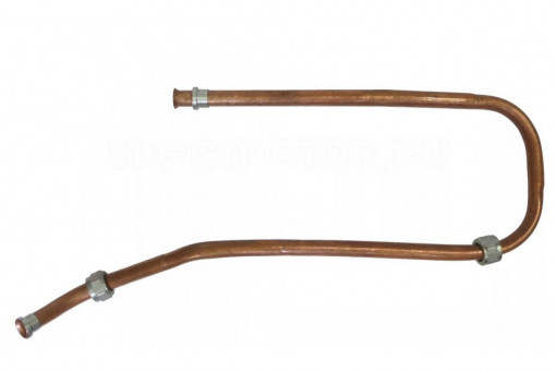 Трубка тормозная Валдай от компрессора к штуцеру (L=118мм, D=18мм) дв. Cummins 3.8 "Оригинал"