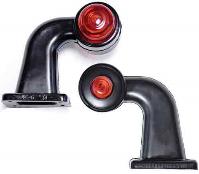 Фонарь габаритный контурный круглый, Г-образн. короткая ножка (крепление 4 отверстия)