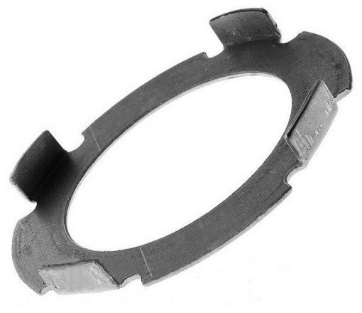 Шайба упорная сальника ступицы Газель, Соболь передней, корончатая d=54 "Оригинал"