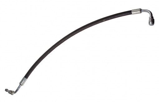 Шланг ГУР Газель-Бизнес нагнетательный (60см штуцер-кольцо) "Оригинал"