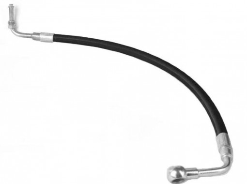 Шланг ГУР Газель, Соболь 2 штуцера, один загнут, другой прямой TEKTAN