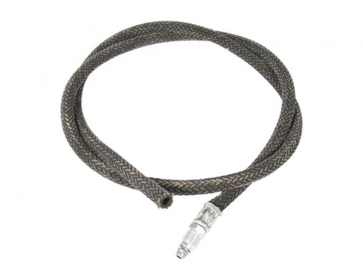 Шланг топливный ГАЗ D=8 (130см.) 1 обжатый штуцер, в оплётке