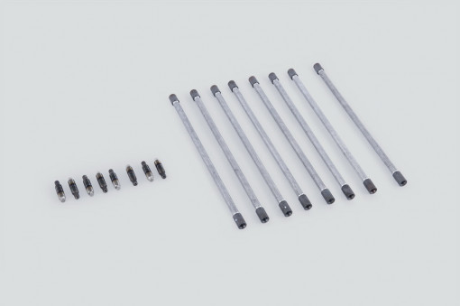 Штанга толкателя клапана Газель, Соболь Бизнес дв.УМЗ-4216 (к-т 8 шт) А-92 с винтами "Оригинал"