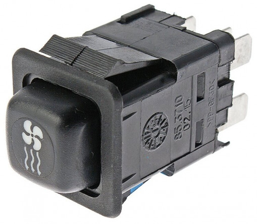 Переключатель отопителя Газель, ГАЗ, УАЗ, ЗИЛ, МАЗ (кнопка 4 конт.)