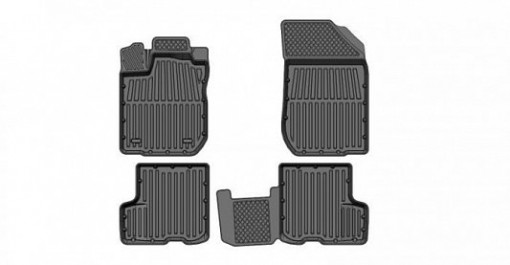 Коврики пола Renault Logan  (2014-) Premium (к-т 4 шт)