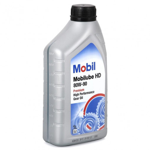 Масло трансмиссионное Mobil Mobilube HD 80W-90 GL-5 минеральное  1 л