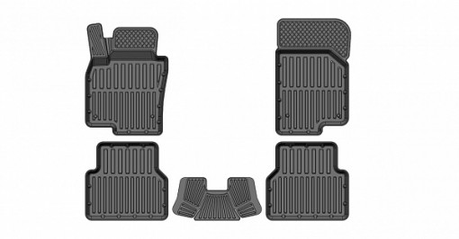 Коврики пола Volkswagen Tiguan  (2007-2016) Premium  (к-т 5 шт)