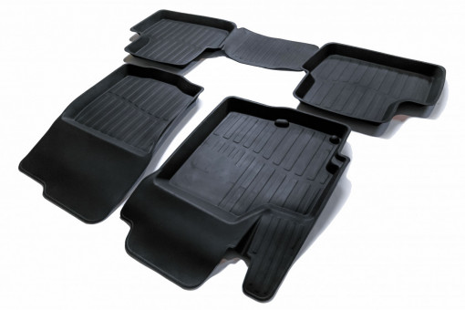 Коврики пола Mitsubishi Lancer X  (2007-2014) Premium (к-т 4 шт)