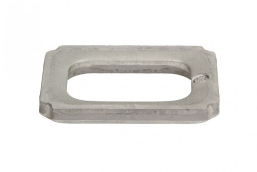 Пластина кронштейна рессоры наварная квадратная BPW