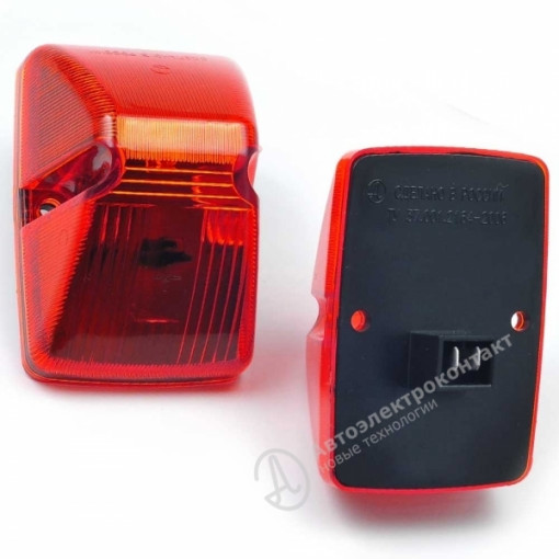 Фонарь габаритный ГАЗ, К..З, ПАЗ, ЛИАЗ задний красный "Оригинал"