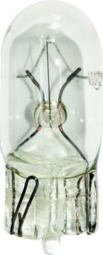 Лампа габарит, приборы, номер 12Vх2W стекл. цоколь W2W, T10