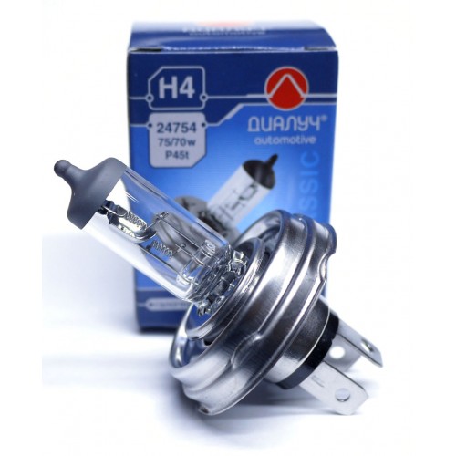 Лампа  H4 24Vх75/70W (круглый цоколь)