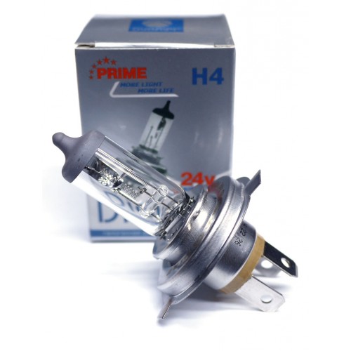 Лампа  H4 24Vх75/70W "PRIME HEAVY DUTY" вибростойкая