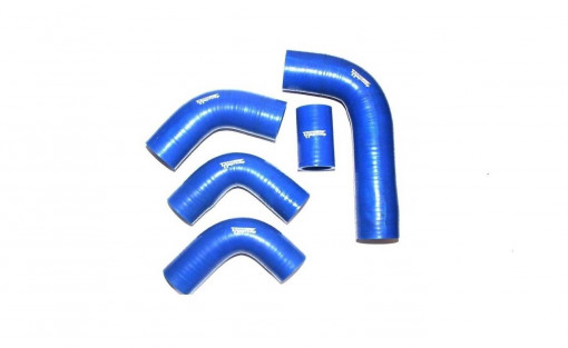 Патрубки радиатора УАЗ Хантер дв. 409 инжект. (к-т 5 шт) силикон