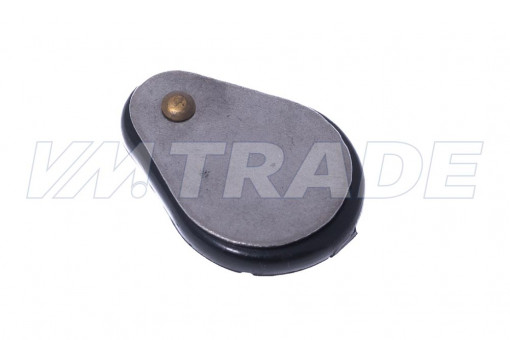 Накладка облицовки замка люка АКБ ПАЗ-3205 (облицовка личинки)