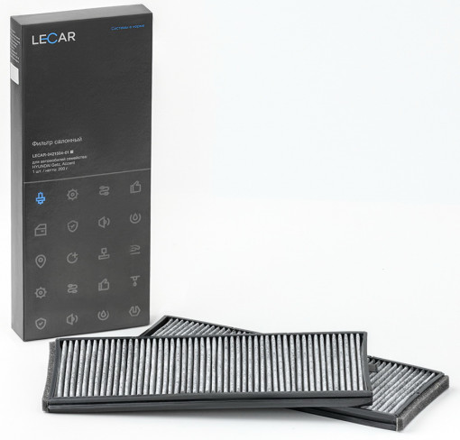 Фильтр салона LECAR Hyundai Getz / Accent угольный