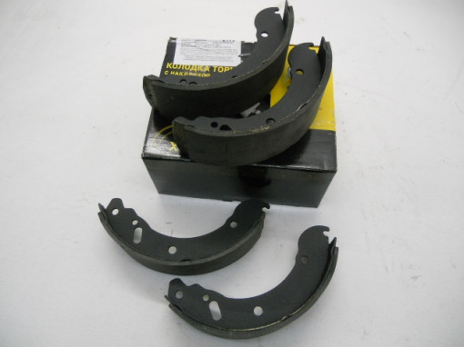 Колодка тормозная Газель задняя (к-т 4 шт)