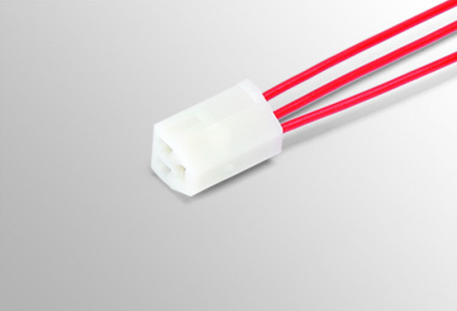 Разъем 3-х конт. гнездовой межжгутовый с проводом 0,75мм², серия 2.8 мм, Евро