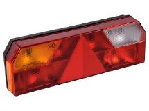 Рассеиватель заднего фонаря UNIVERSAL 0023 правый, желтый поворотник