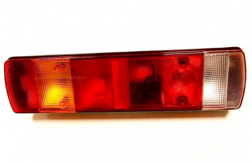Фонарь задний SCANIA, VOLVO левый с разъемом АМР сбоку б/л
