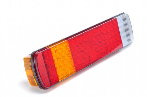 Фонарь задний SCANIA, VOLVO левый с разъемом АМР "ДИОДНЫЙ"