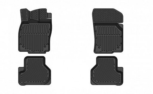Коврики пола Volkswagen Golf 7  (2013-) Premium  (к-т 4 шт)