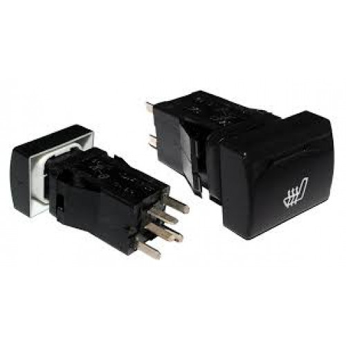 Выключатель обогрева сидений LADA Granta, Kalina FL, Priora FL, НИВА УРБАН (белое свечение)