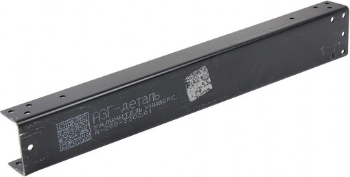 Удлинитель рамы ГАЗ-3302 (задний) для поперечины №6, сверленнный левый/правый толщ.4мм. L-800мм