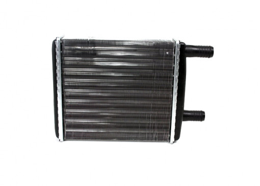 Радиатор отопителя Газель алюм. (2-х рядн. патрубки d=18) Н/О с 2003г.в спираль-турболизат