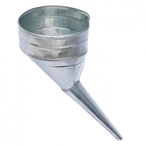 Воронка металл D=130мм, угол 170° универсальная с сеткой