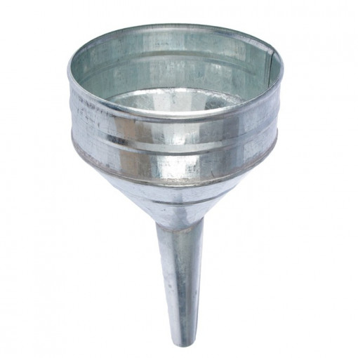 Воронка металл D=150мм/25мм прямая с сеткой