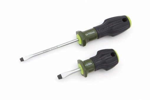 Отвертка шлицевая 8х150 мм, трехкомпонентная рукоятка