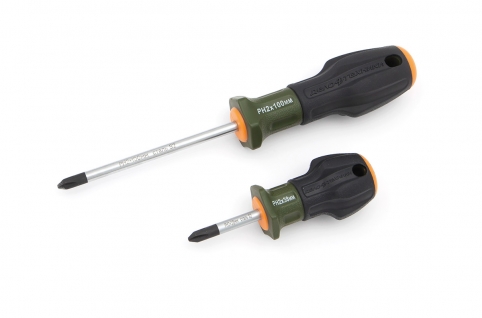 Отвертка крестовая PH1 х 38 мм,  трехкомпонентная рукоятка
