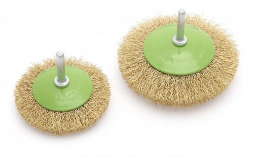 Щетка по металлу для дрели проволочная конусная Ø 100 мм