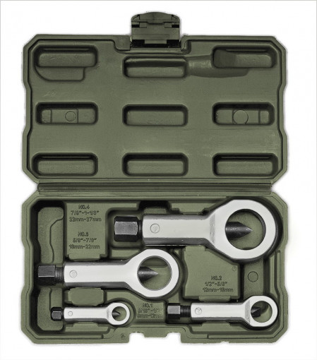 Набор гайколомов 9 - 27 мм, 4 штуки