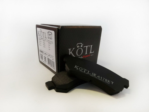 Колодка тормозная "KoTL" CHEVROLET / DAEWOO Lacetti, Nubira, Optra, Gentra (к-т 4шт) задняя