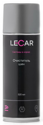 Очиститель шин LECAR 520 мл (аэрозоль)