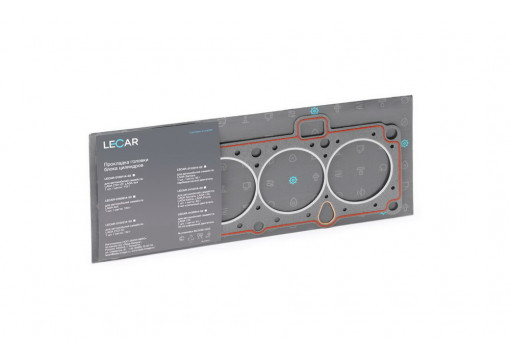Прокладка ГБЦ ВАЗ-21083 82,0 с герметиком "LECAR"