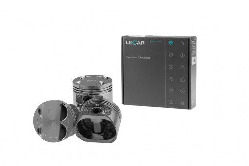 Поршни LADA Largus (80,0)  дв.K4M, 16V гр. B (поршень+палец) "LECAR"