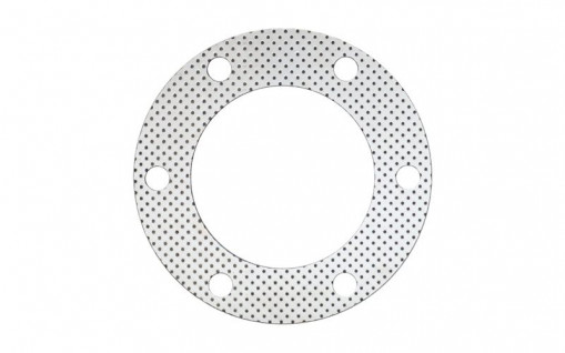 Прокладка турбокомпрессора МАЗ, К..З дв. ЯМЗ (приемной трубы) перфорированная