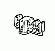 Скоба крепления топливных и тормозных трубок LADA Vesta