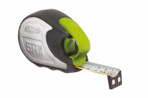 Рулетка 5м металлическая с нейлоновой лентой